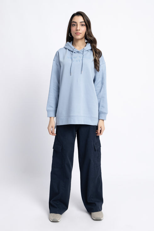 The Embroidered Extreme Oversized Hoodie