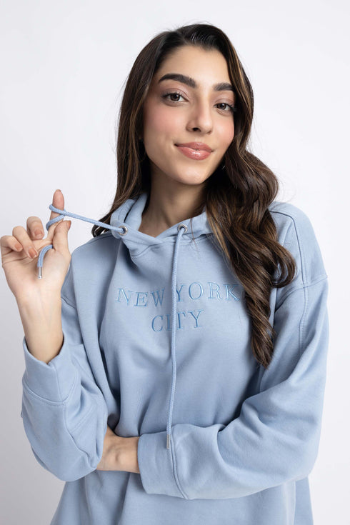 The Embroidered Extreme Oversized Hoodie