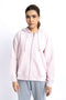 The Primrose Pink Oversized Zipper Hoodie