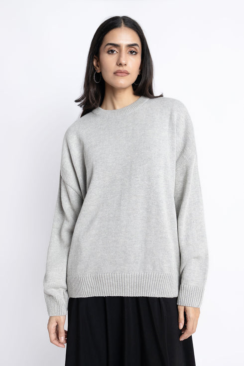 The Shimmery Oversized Sweater
