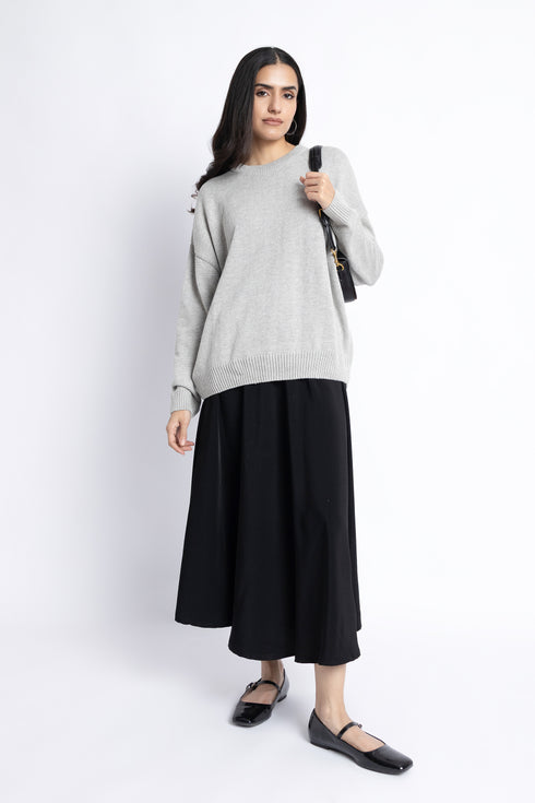 The Shimmery Oversized Sweater