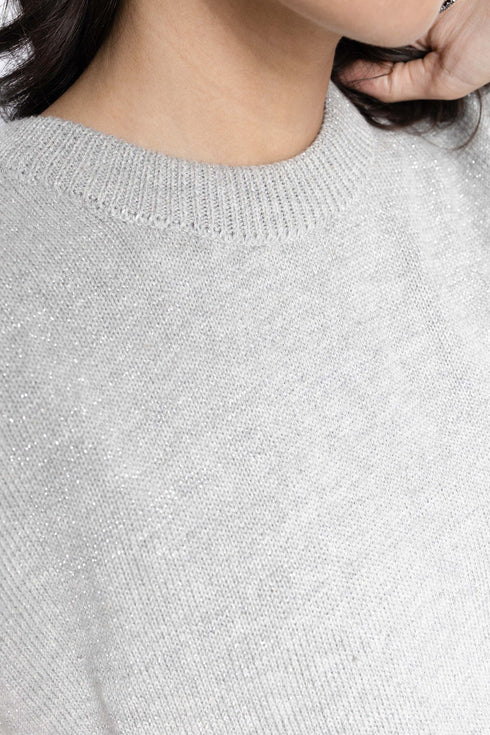 The Shimmery Oversized Sweater