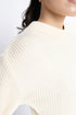The Vanilla Fitted Mock Neck Sweater