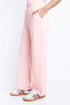 The Candy Pink Scuba Straight Fit Pants