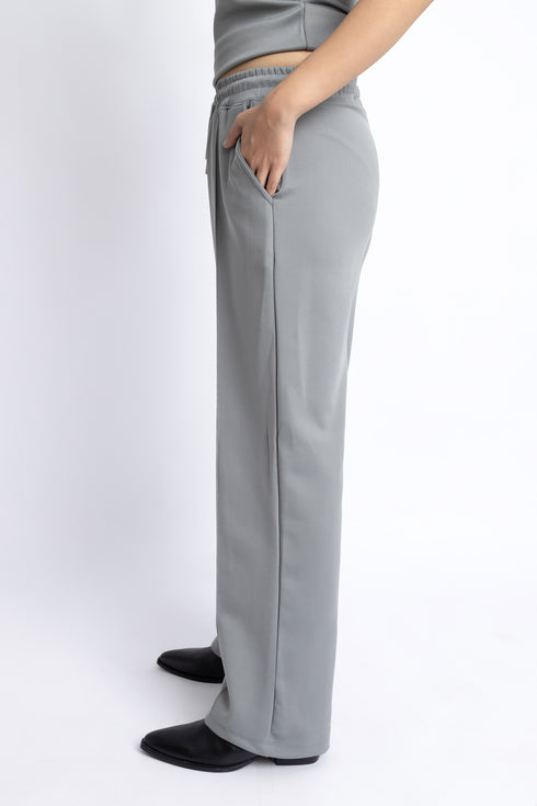 The Grey Scuba Straight Fit Pants