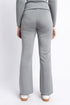 The Grey Scuba Flared Pants