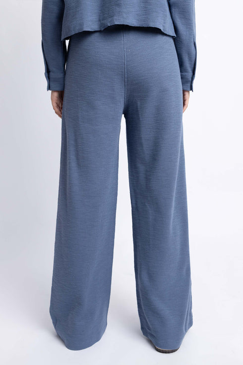 The Blue Wide Leg Pants