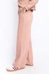 The Tea Pink Wide Leg Pants