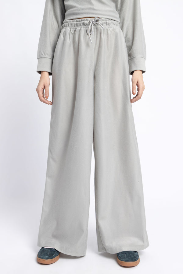 The Grey Wide Leg Trousers