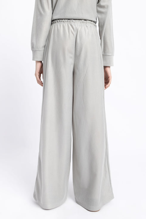 The Grey Wide Leg Trousers
