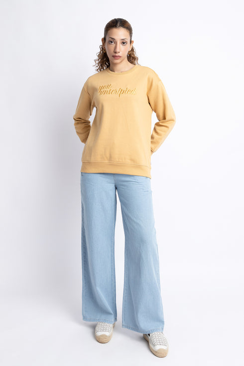 The Mustard Oversized Sweatshirt