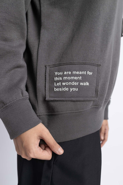 The Charcoal Oversized Sweatshirt