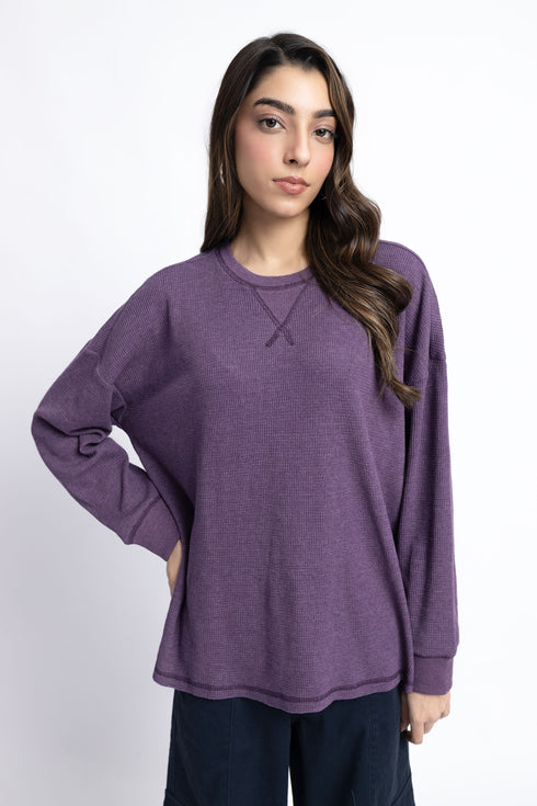 The Plum Extreme Oversized Sweatshirt