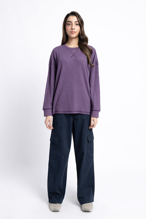 The Plum Extreme Oversized Sweatshirt