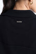 The Black Boxy Crop Sweatshirt