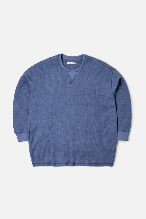 The Waffle Knit Extreme Oversized Sweatshirt