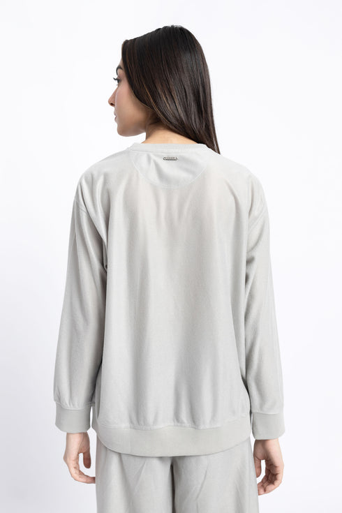 The Grey Oversized Sweatshirt