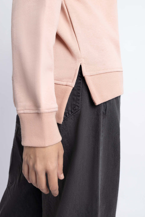 The Tea Pink Oversized Sweatshirt