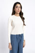 The Off-White Cropped Fitted T-Shirt