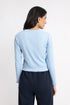 The Blue Cropped Fitted T-Shirt