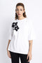 The Floral Extreme Oversized T-Shirt