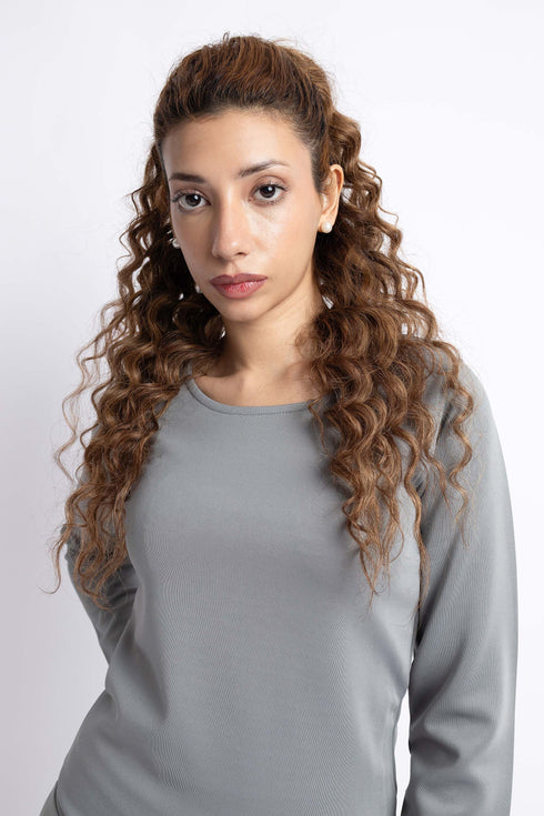 The Grey Scuba Fitted Top