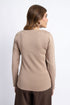 The Mocha Scuba Fitted Top