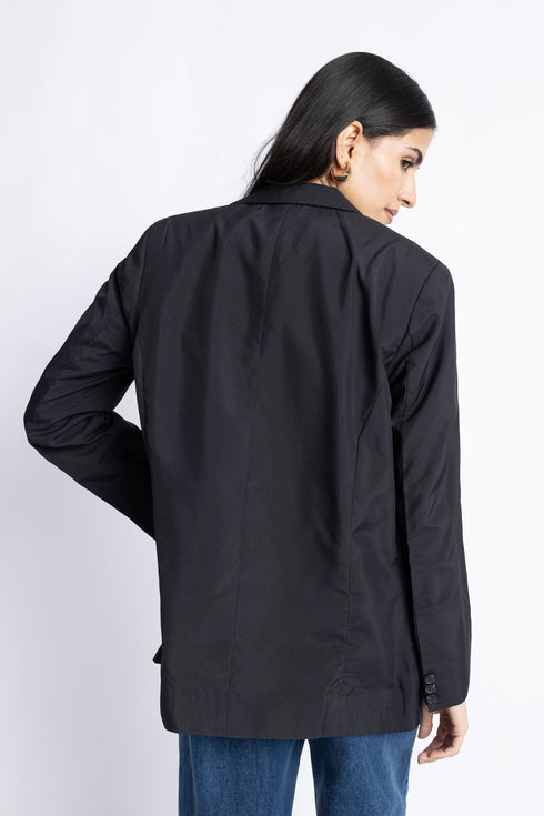 The Black Regular Fit Blazer
