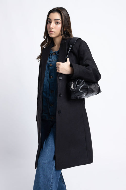 The Black Long Coat