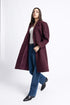 The Plum Long Coat