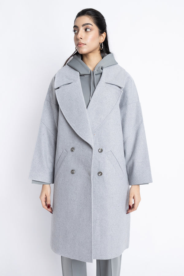The Grey Oversized Coat
