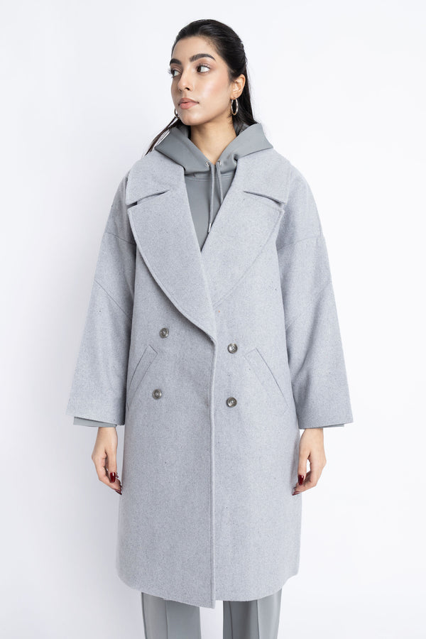 The Grey Oversized Coat