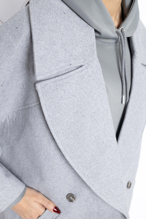 The Grey Oversized Coat