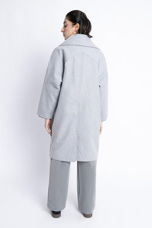 The Grey Oversized Coat