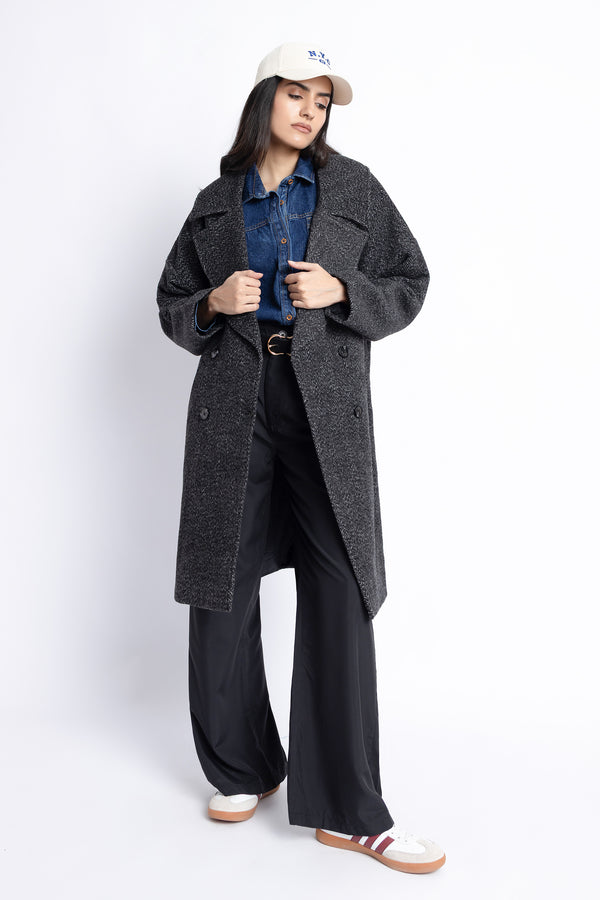 The Tweed Oversized Coat