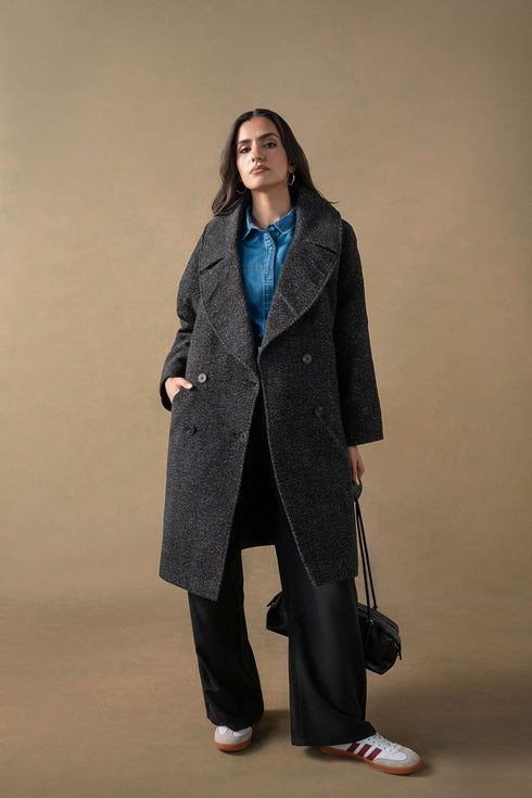 The Tweed Oversized Coat