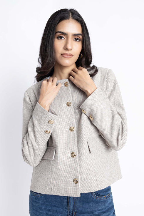 The Tweed Loose Fit Jacket