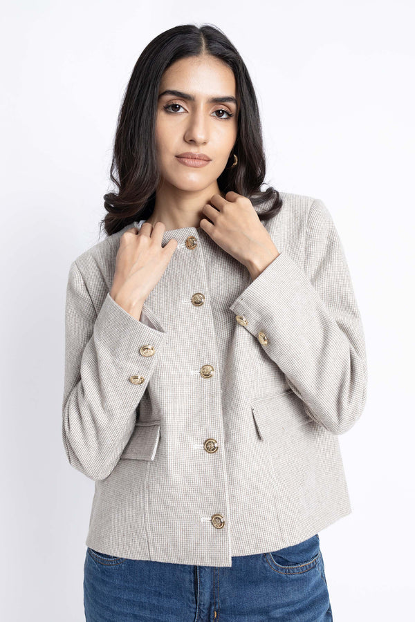 The Tweed Loose Fit Jacket