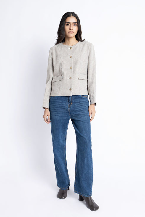 The Tweed Loose Fit Jacket