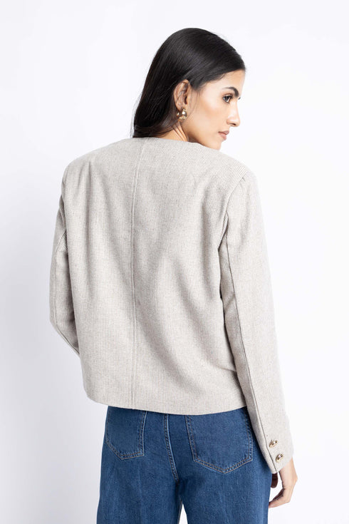 The Tweed Loose Fit Jacket