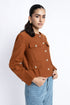 The Autumn Leaf Boxy Crop Jacket