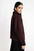 The Plum Oversized Wool Jacket