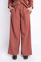 The Barn Red Wide Leg Trousers