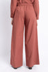 The Barn Red Wide Leg Trousers