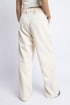 The Ivory Corduroy Straight Fit Trousers