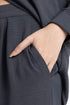 The Charcoal Wide Leg Pleated Trousers