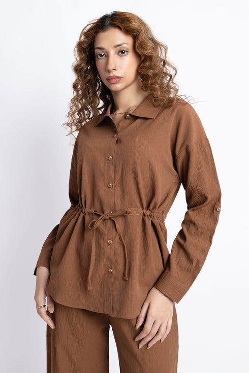 The Toffee Brown Shirt