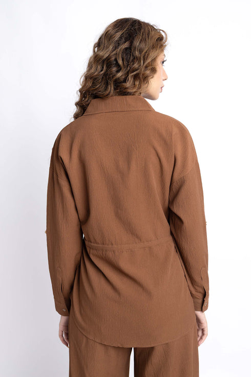 The Toffee Brown Shirt