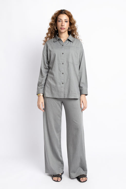 The Grey Oversized Shirt