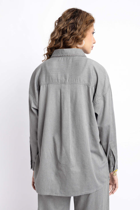 The Grey Oversized Shirt
